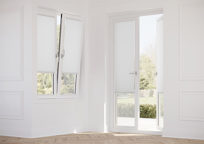 Solaris, Platinum - Stick Fit Pleated Blind - Image 14
